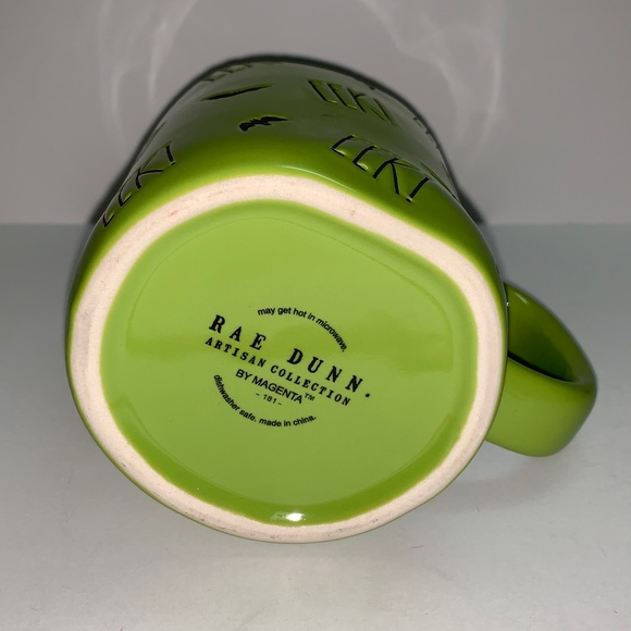 Rae Dunn Green Eek! Mug - Picture 4 of 10
